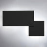 Puzzle Square and Rectangle LED wall light in matte white for modern interior lighting