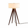 Nova Quattro Table Lamp in Dark Walnut, photo 1