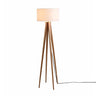 Nova Quattro Floor Lamp, Dark Walnut in Natural Ash, photo 1