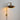 Nova of California Rancho Mirage Wall Sconce Matte Black Gold Leaf Shade Weathered Brass