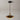 Nova of California Rancho Mirage Small Pendant Light Matte Black Gold Leaf Shade Weathered Brass