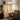 Nova of California Roswell Floor Lamp Matte Black White Linen Shade Black
