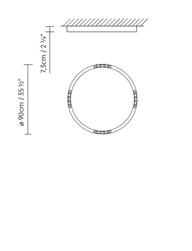 Measurements for the R2 C90 (line drawing)