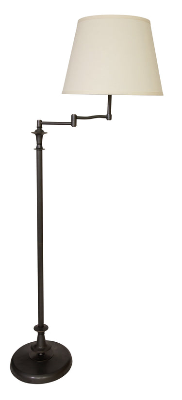 House of Troy Randolph Swing Arm Floor Lamps in Oil Rubbed Bronze
