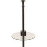 House of Troy Randolph Floor Lamps with Table and USB Port in Oil Rubbed Bronze
