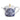 Tea or Coffee Pot by Roberto Cavalli Home in Azulejos, view 1