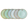 Dessert Plates, Set of 6 by Roberto Cavalli Home in Lizzard Sunrise, view 1