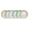 Soup Plates, Set of 6 by Roberto Cavalli Home in Lizzard Sunrise, view 1