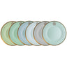 Bread & Butter Plates, Set of 6 by Roberto Cavalli Home in Lizzard Sunrise, view 1