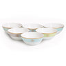 Soup Bowls, Set of 6 by Roberto Cavalli Home in Lizzard Sunrise, view 1