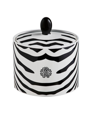 Sugar Pot by Roberto Cavalli Home in Zebrage, view 1