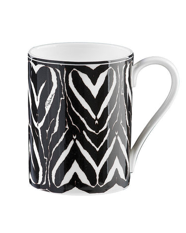 Mug by Roberto Cavalli Home in Zebra, view 1