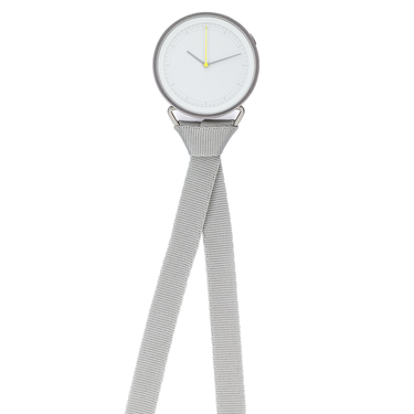 MUW Kasper & Rikke Salto Neck Watch White Dial