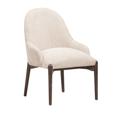 TOV Glendale Performance Chenille Dining Chair Beige