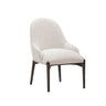 TOV Glendale Performance Chenille Dining Chair White