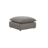 TOV Cali Performance Fabric Ottoman, Slate option, image 1
