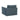 TOV Willow Performance Velvet Modular RAF Corner Chair, Blue option, image 3