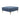 TOV Serena Performance Velvet Ottoman, Blue option, image 1