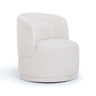 TOV Massa Textured Performance Fabric Swivel Accent Chair, Beige option, image 1