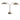 Satin Nickel Ridgeline Double-Arm Table Lamp – House of Troy studio photo