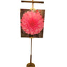 House of Troy River North Easel floor lamp antique brass and satin brass accents LED slimline shade