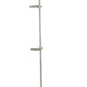 House of Troy River North Easel floor lamp satin nickel LED slimline shade