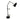 House of Troy River North Easel table lamp black and satin nickel accents spot light shade