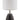 House of Troy Rupert table lamp in granite with satin nickel accents and USB port RU751-GT