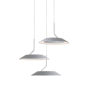 Koncept Royyo Pendant Circular 3 Pendant Silver Silver Canopy
