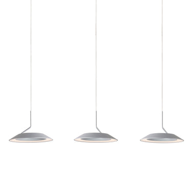 Koncept Royyo Pendant Linear 3 Pendant Silver Silver Canopy