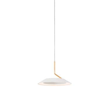 Koncept Royyo Pendant Single Matte White Gold Accent