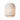 White finish reference: a single Ausi 8 pendant in White, the shade used in the White Ausi clusters