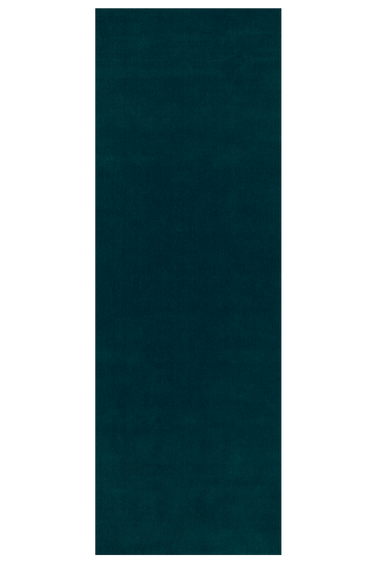 Signature Runner wool rug in Blue, full view