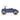 Ford Mustang Ride-On by Baghera – blue metal push car – view 2