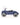 Ford Mustang Ride-On by Baghera – blue metal push car – view 2