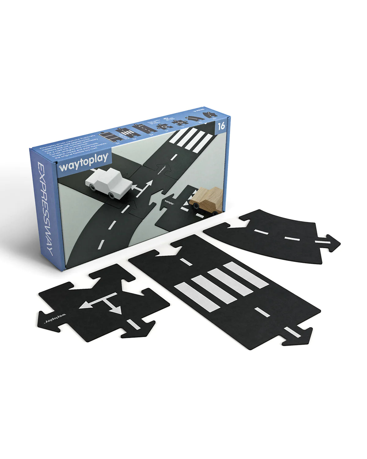 Waytoplay Road Track Deluxe Set Large