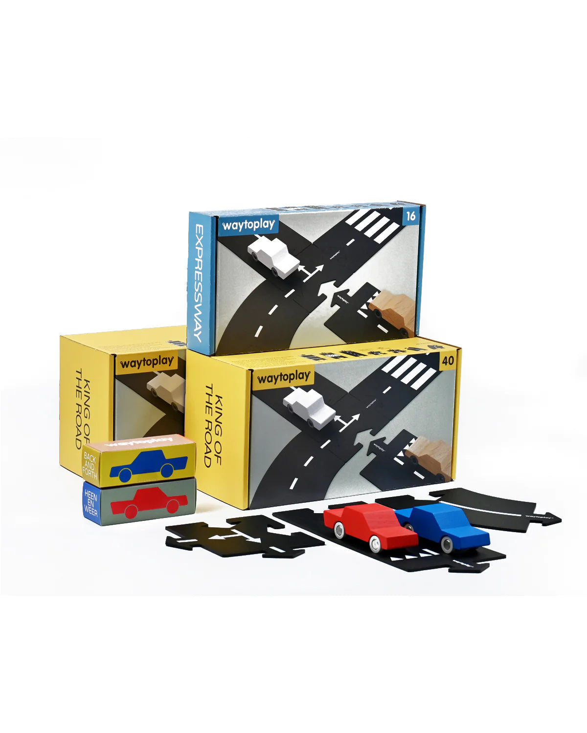 Waytoplay Road Track Deluxe Set Large