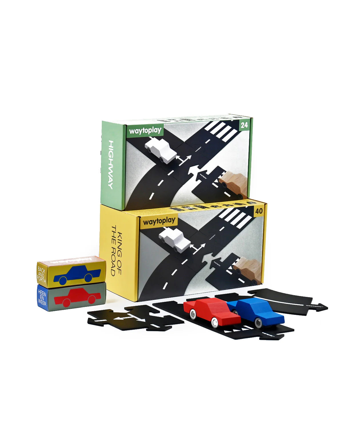 Waytoplay Road Track Deluxe Set Medium