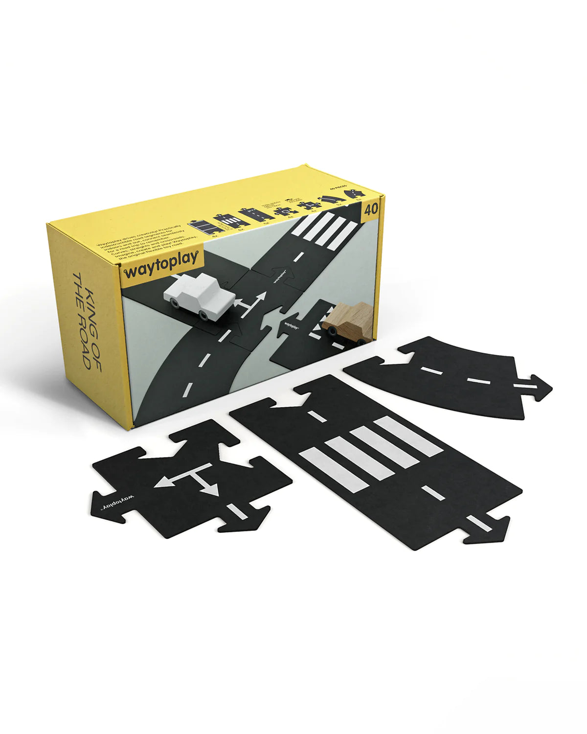 Waytoplay Road Track Deluxe Set Medium