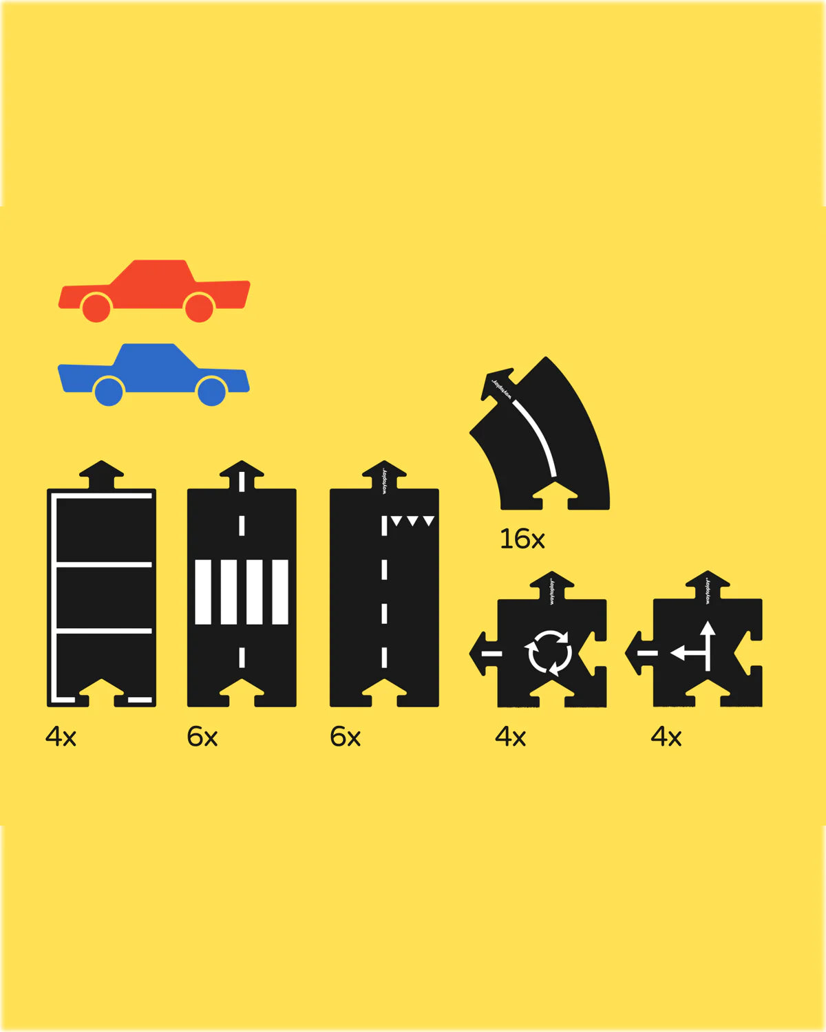 Waytoplay Road Track Deluxe Set Small