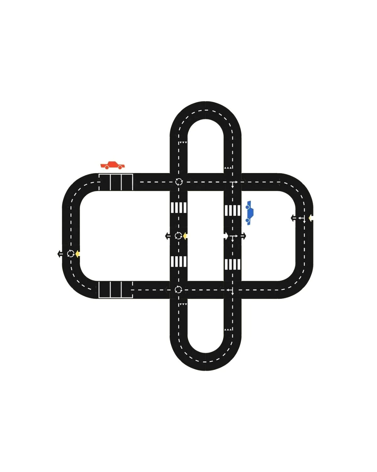 Waytoplay Road Track Deluxe Set Small