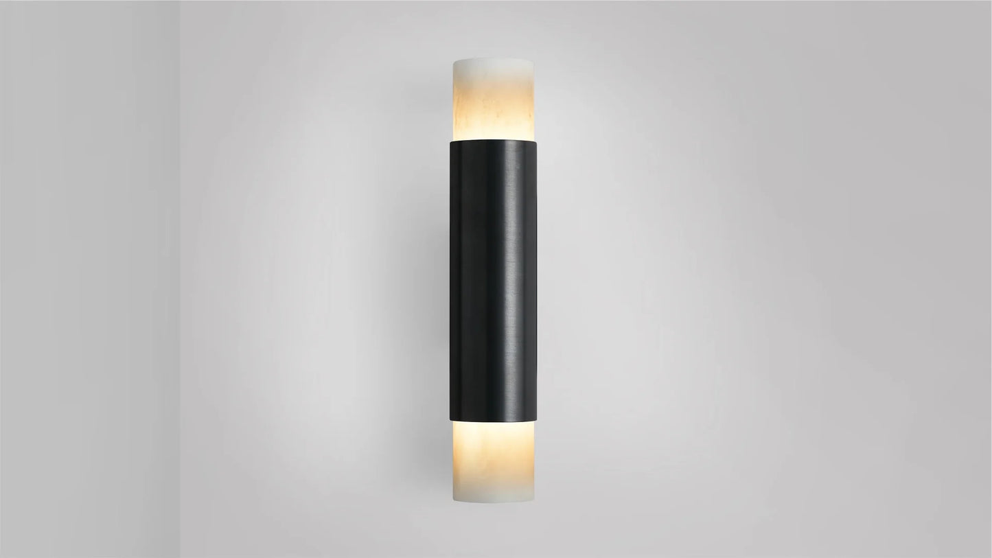 Roma Tall Wall Light by CTO Lighting