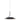 Minimalist aluminum Royyo LED pendant with glass shade and warm 3000K illumination
