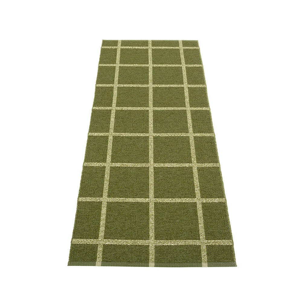Pappelina Rug Ada Dark Olive
