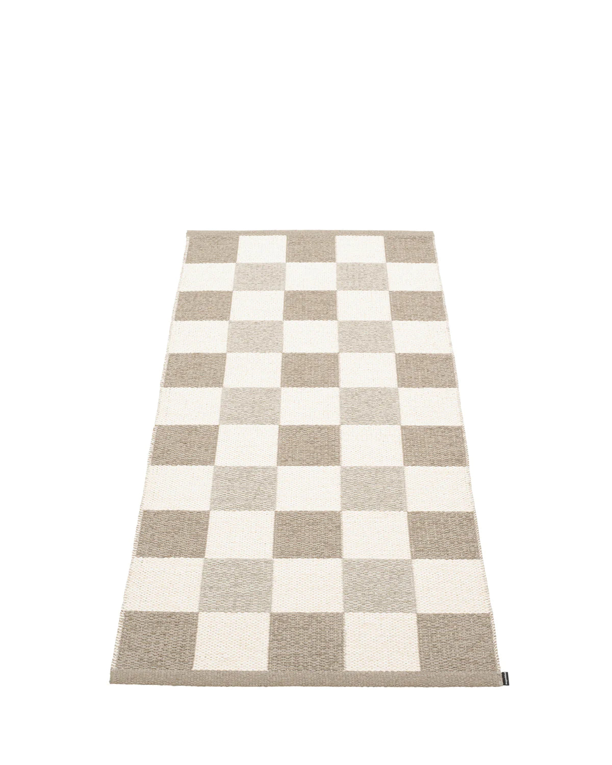 Pappelina Rug Pix Dark Linen/Vanilla/Linen