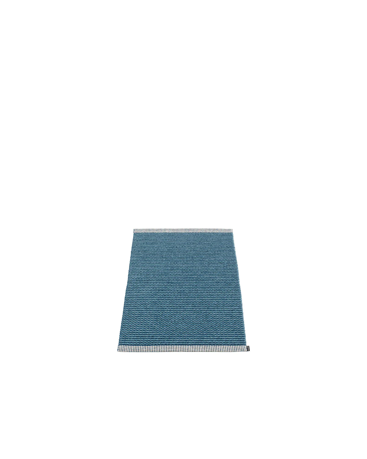 Pappelina Rug Mono Ocean Blue