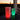 Rumba Bluetooth LED Cordless Planters by Smart & Green glowing red and green on a terrace at dusk - LoftModern