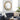 Nova of California Starfall Vanishing Infinity Led Round Wall Mirror In Brass