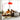 Nova of California Stretch Arc Floor Lamp 87 Red Step