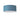 Nova Stretch Flush Mount in Turquoise shade, Satin Nickel body, photo 2